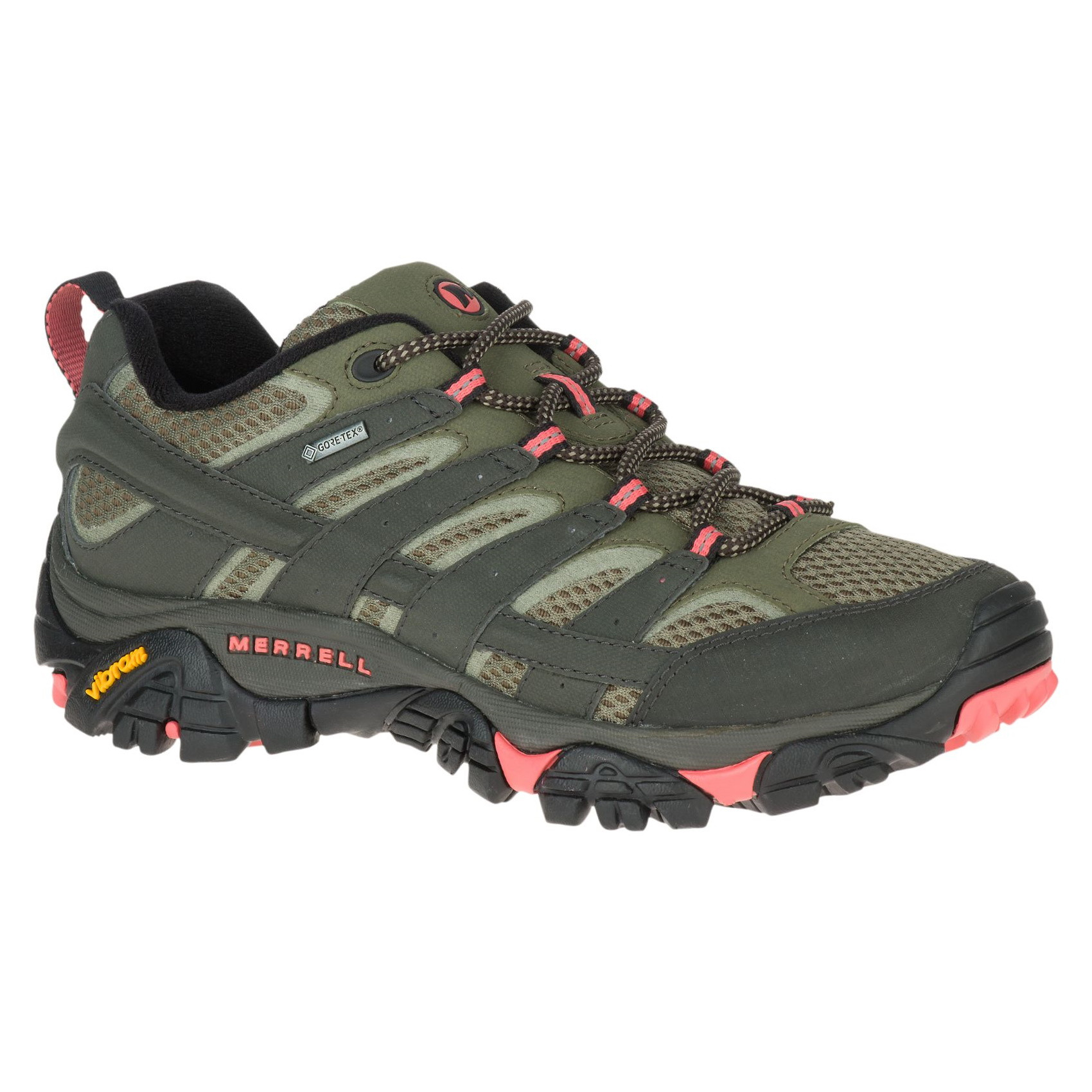 Pantofi Merrell MOAB 2 Womens Gore-tex Gri - Beluga Olive - imagine 10